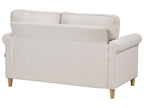 2 Seater Fabric Sofa Light Beige RONNEBY