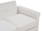 2 Seater Fabric Sofa Light Beige RONNEBY