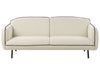 3 Seater Fabric Sofa Light Beige