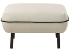 Fabric Sofa with Ottoman Light Beige TONSBERG