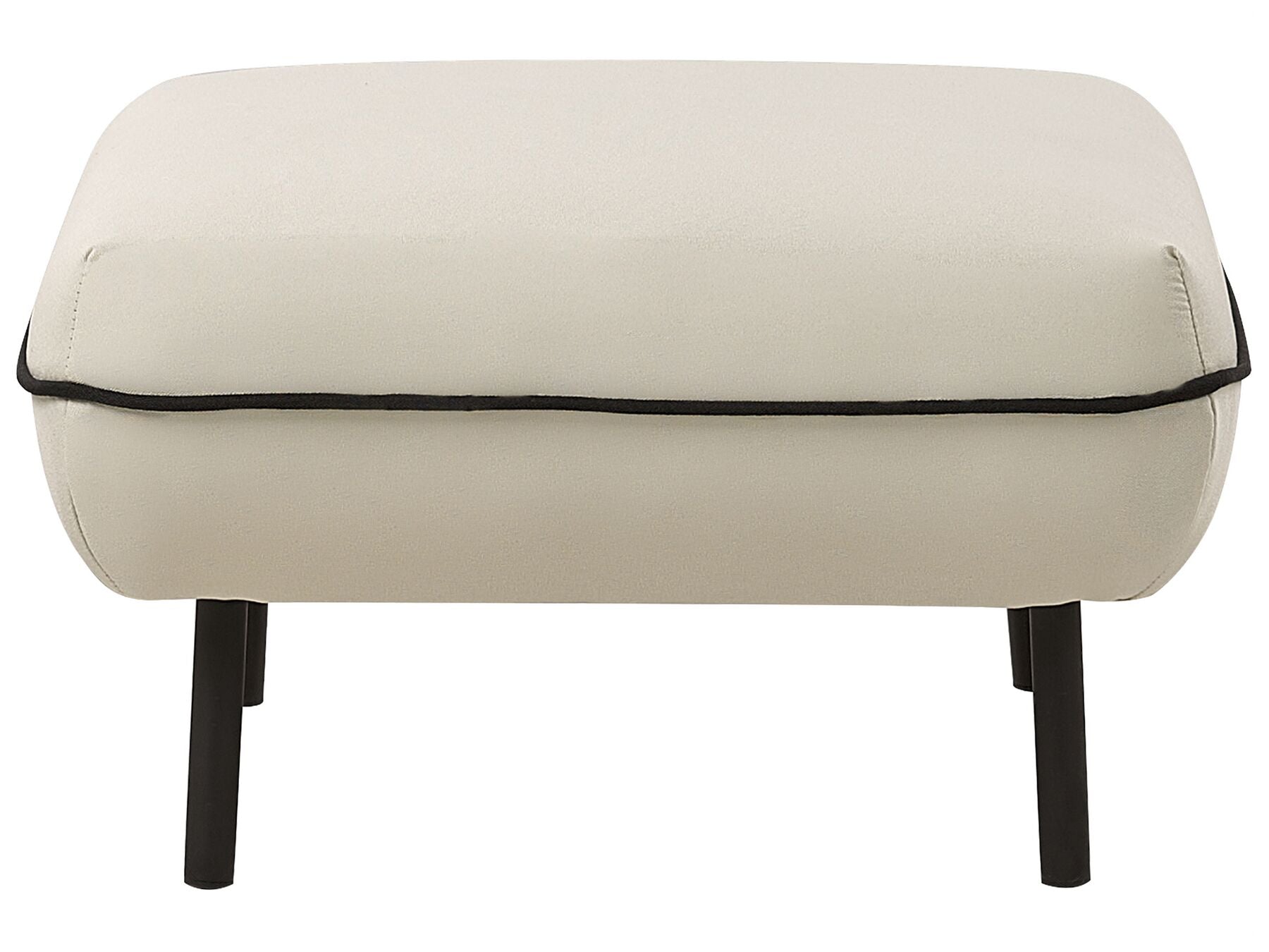 Fabric Sofa with Ottoman Light Beige TONSBERG