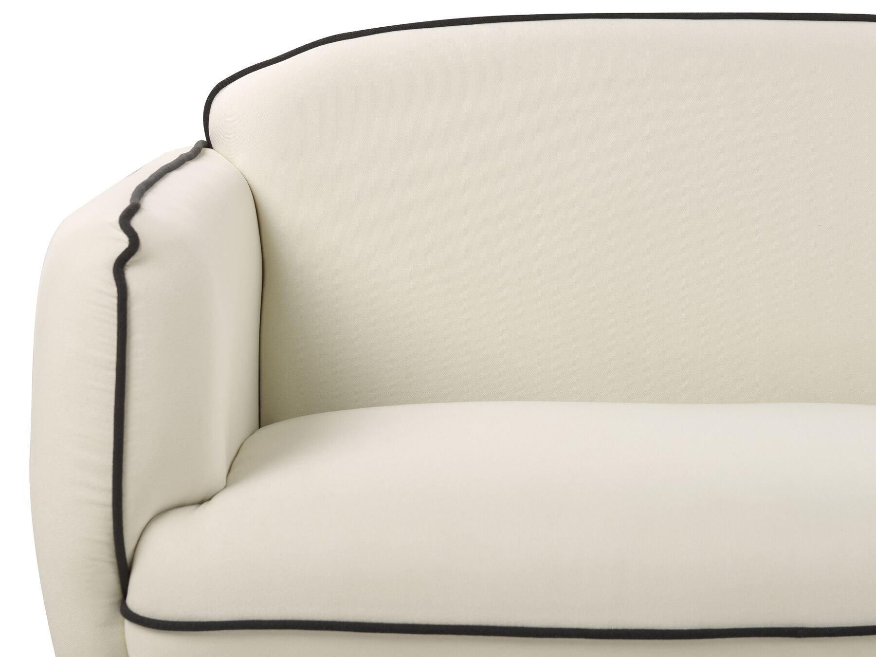 Fabric Sofa with Ottoman Light Beige TONSBERG