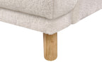3 Seater Boucle Sofa White TUVE
