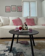 Sofa Bed KRAMA Boucle White with Storage 3 Seater