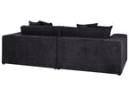 3 Seater Sofa Black GLORVIKA II
