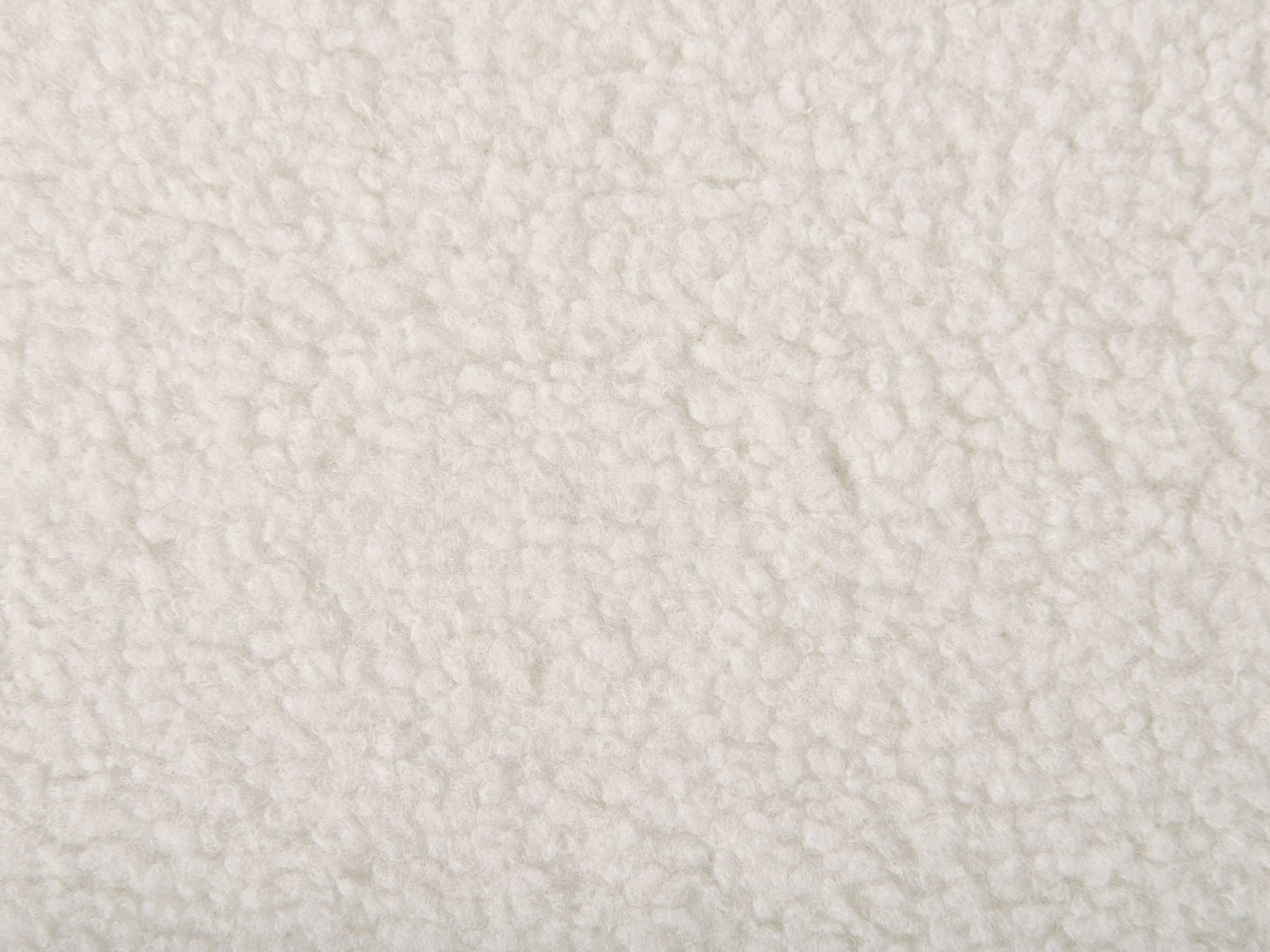 Left Hand Boucle Corner Sofa White SIMOS