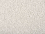 Right Hand Boucle Corner Sofa White SIMOS