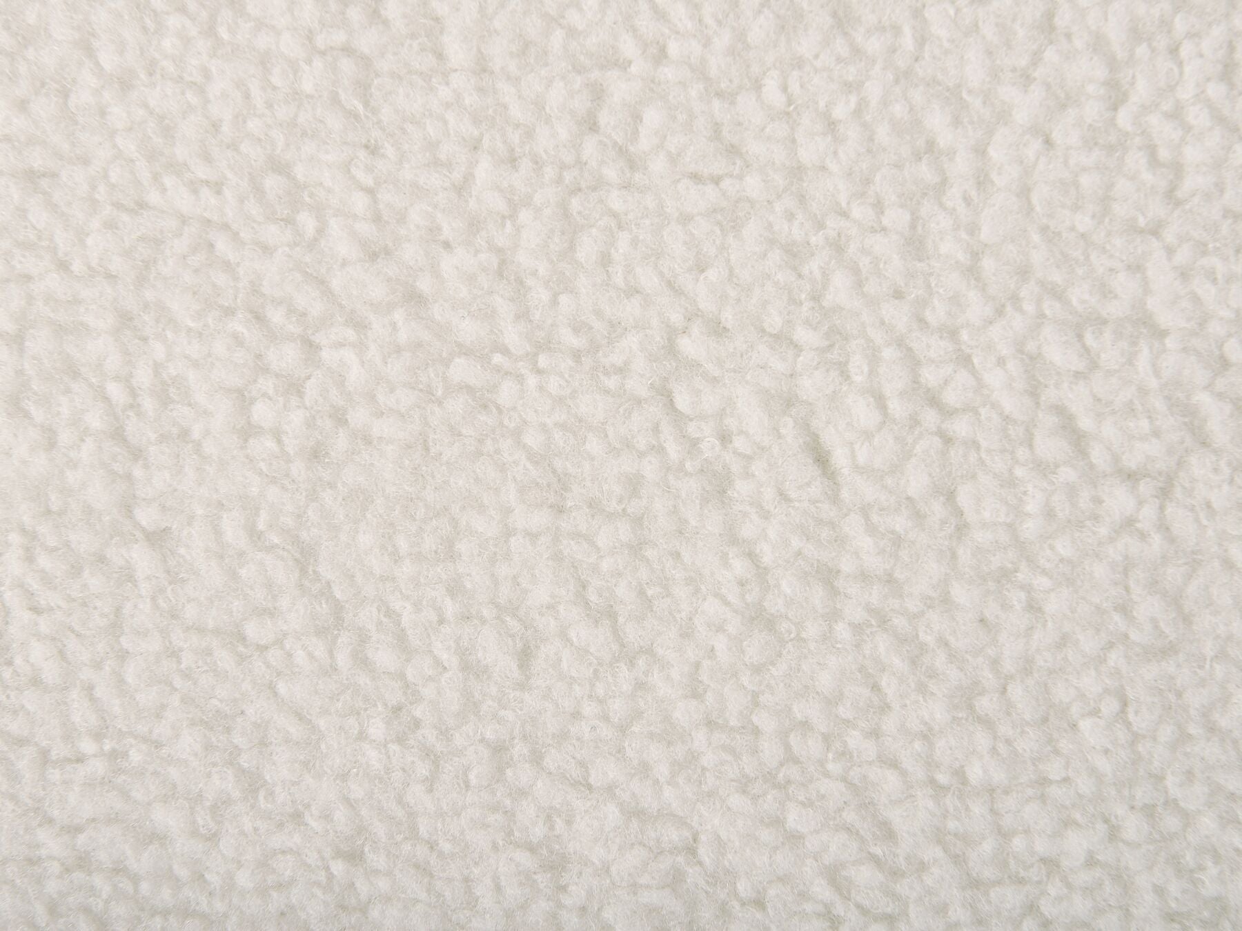 Right Hand Boucle Corner Sofa White SIMOS