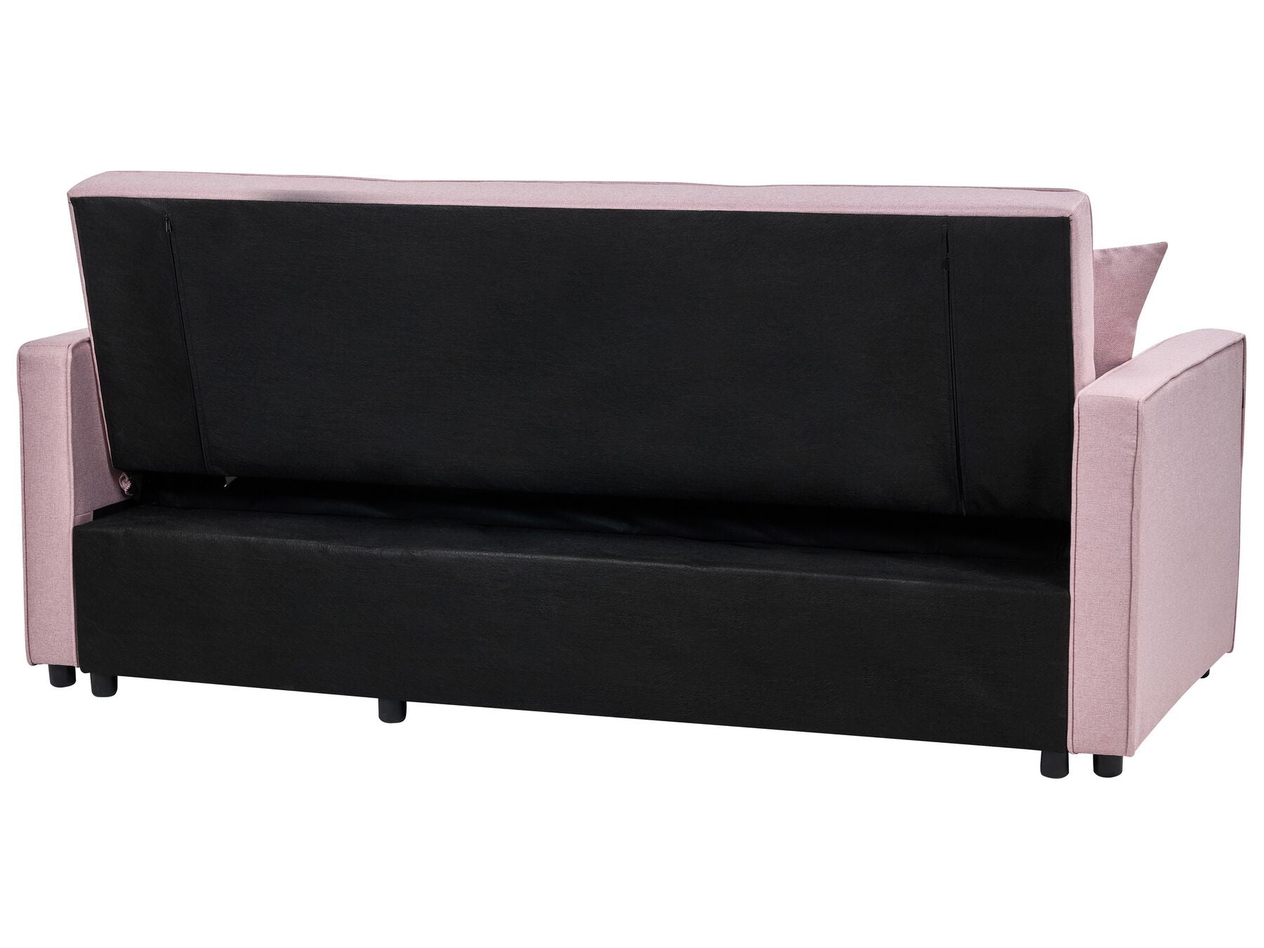 Sofa Bed GLOMMA Fabric Pastel Pink 2 Seater