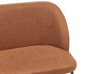 2 Seater Kitchen Sofa Brown OSBY