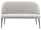 2 Seater Kitchen Sofa Light Grey OSBY