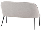 2 Seater Kitchen Sofa Light Grey OSBY