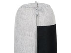 Right Hand Linen Corner Sofa Light Grey ELGA