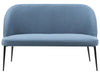 2 Seater Kitchen Sofa Blue