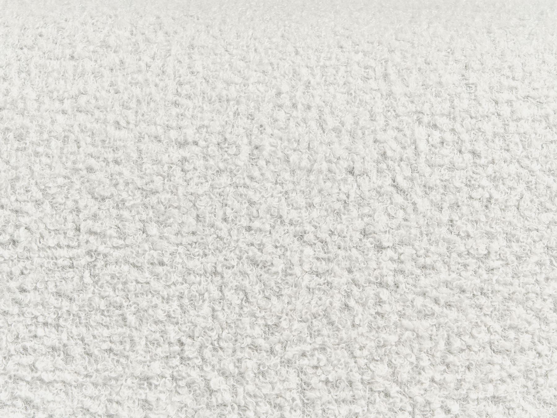 2 Seater Boucle Kitchen Sofa White OSBY