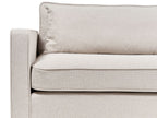 3 Seater Fabric Sofa Beige VINSTRA