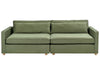 3 Seater Fabric Sofa Green