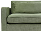 3 Seater Fabric Sofa Green VINSTRA