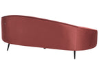 Velvet Sofa Red SAVAR