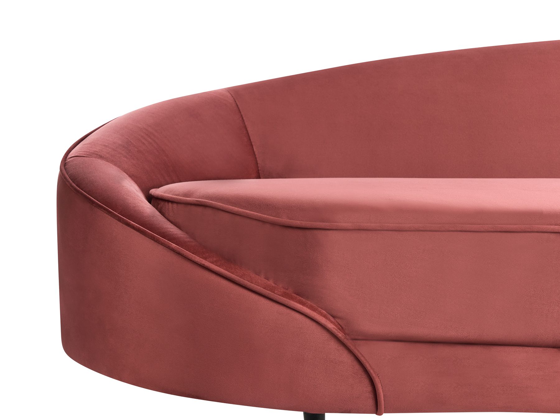 Velvet Sofa Red SAVAR