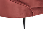 Velvet Sofa Red SAVAR