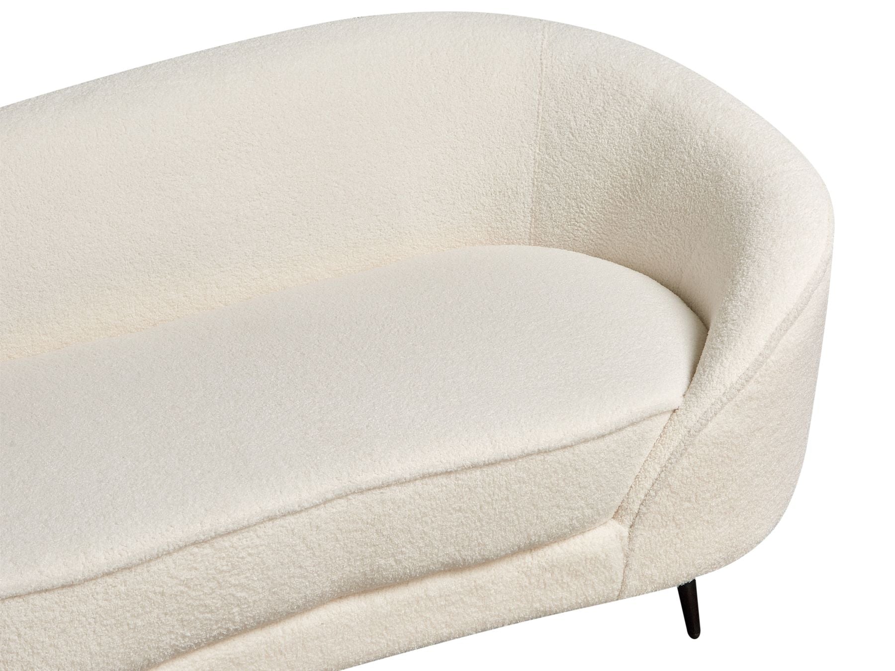 Boucle Sofa White SAVAR