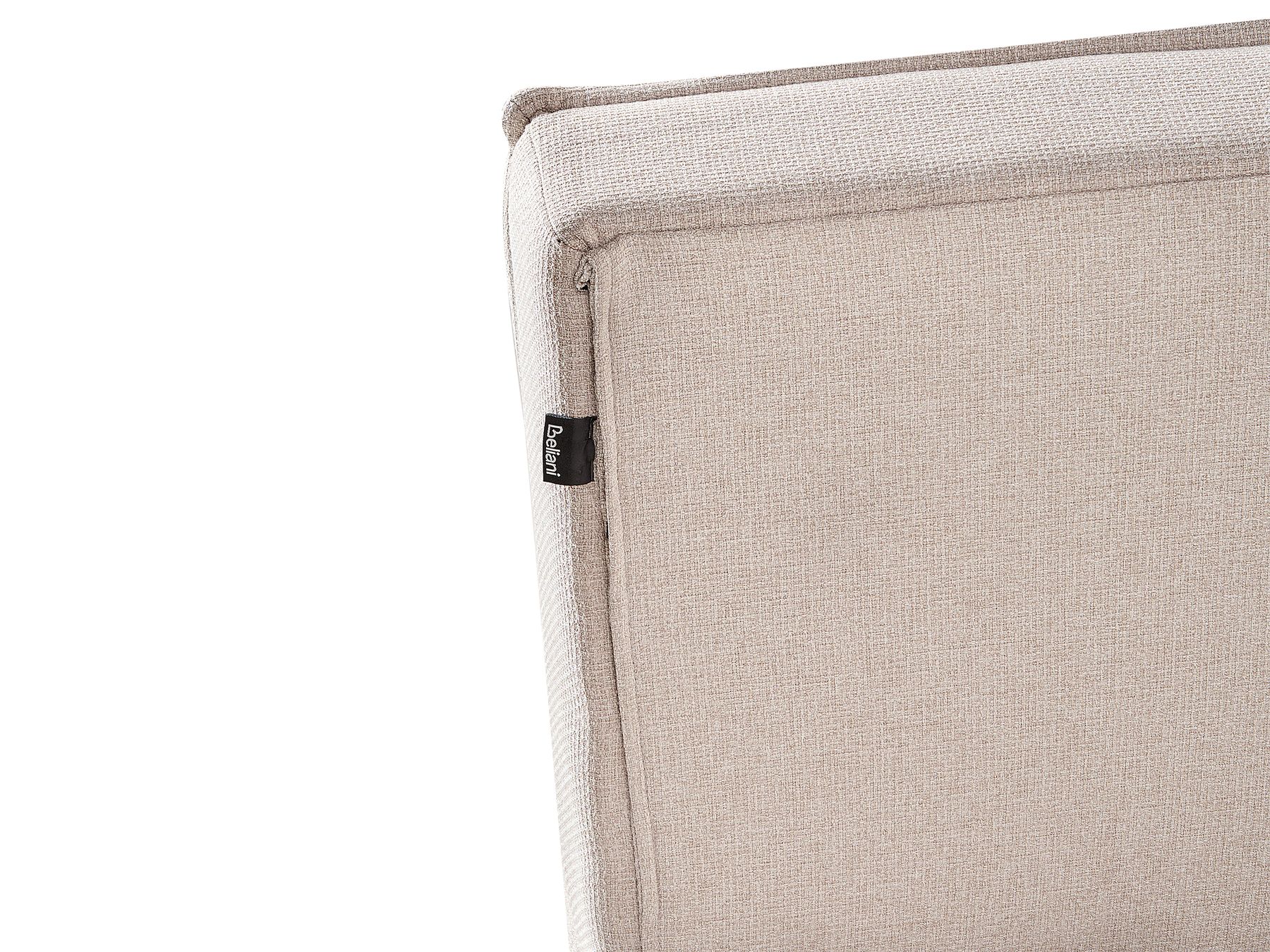 Sofa Bed VISBY Fabric Light Beige 3 Seater