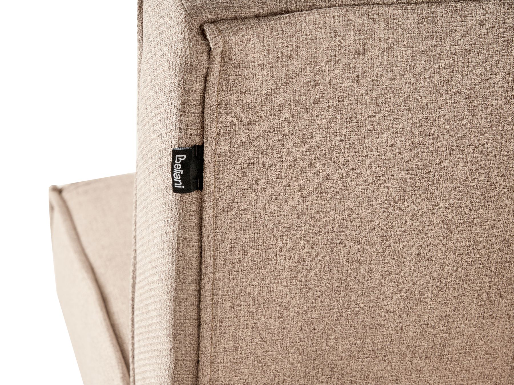 Sofa Bed VISBY Fabric Beige 3 Seater