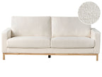 2 Seater Sofa White Boucle SIGGARD