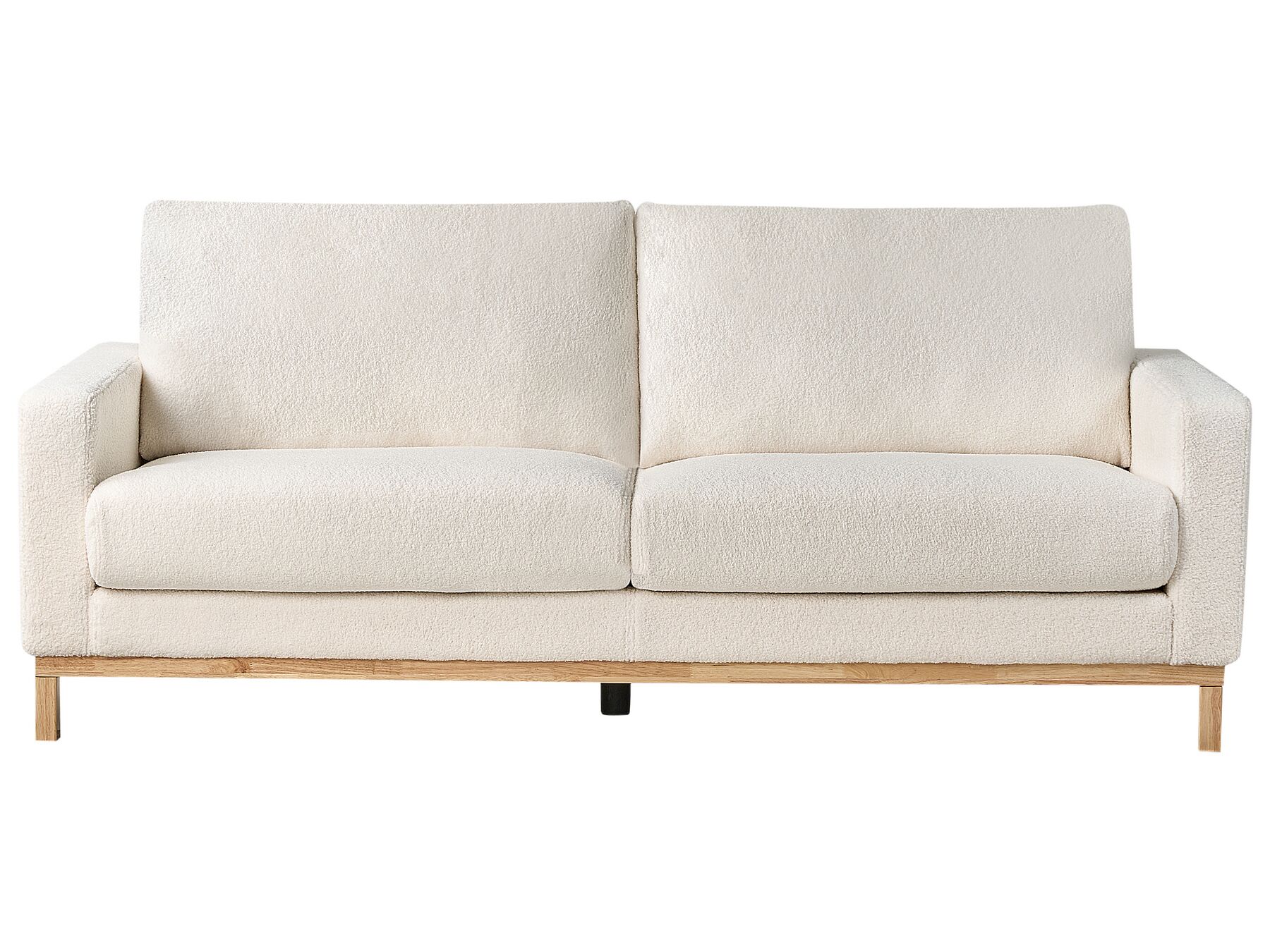 2 Seater Sofa White Boucle SIGGARD
