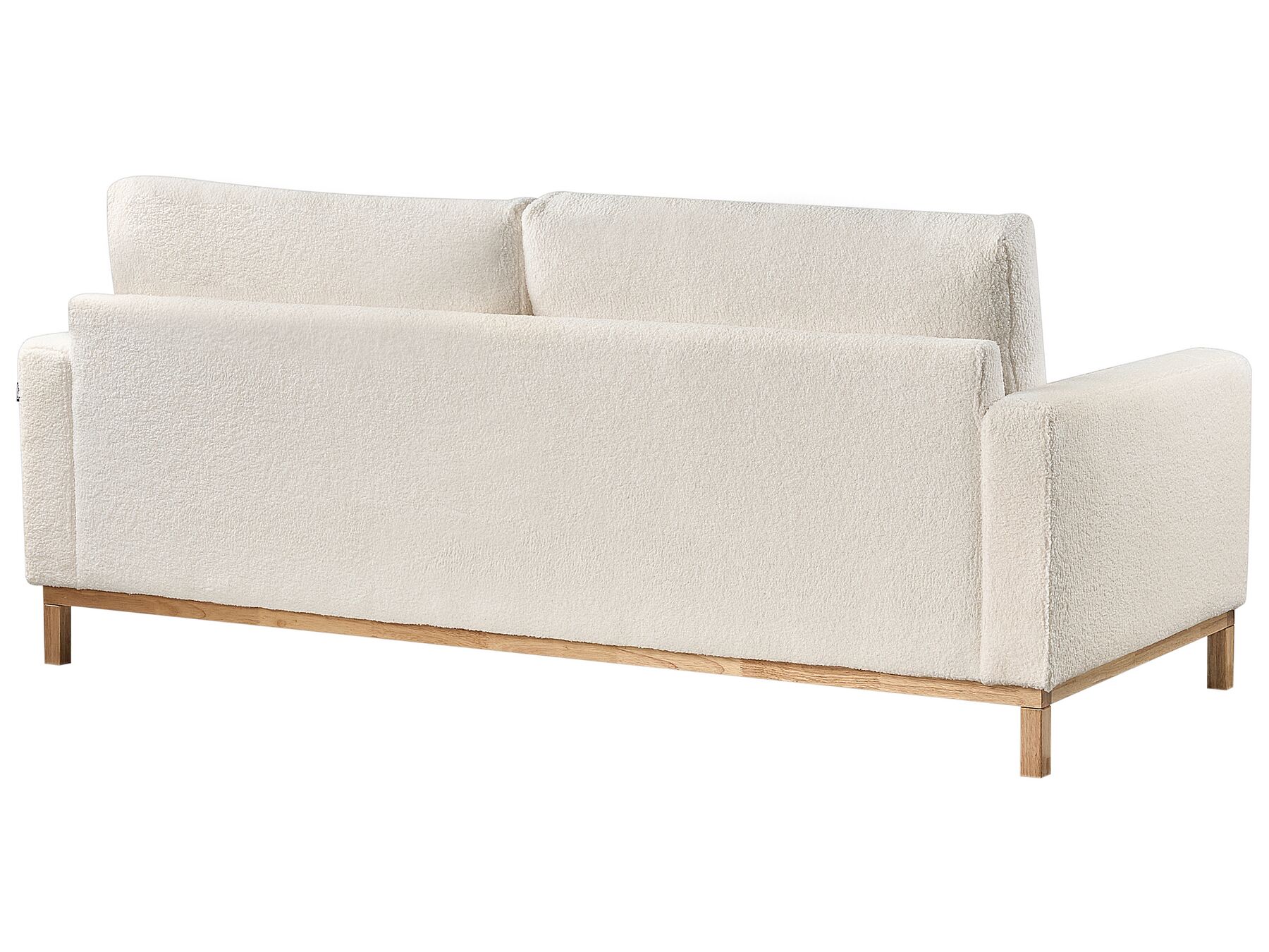 2 Seater Sofa White Boucle SIGGARD