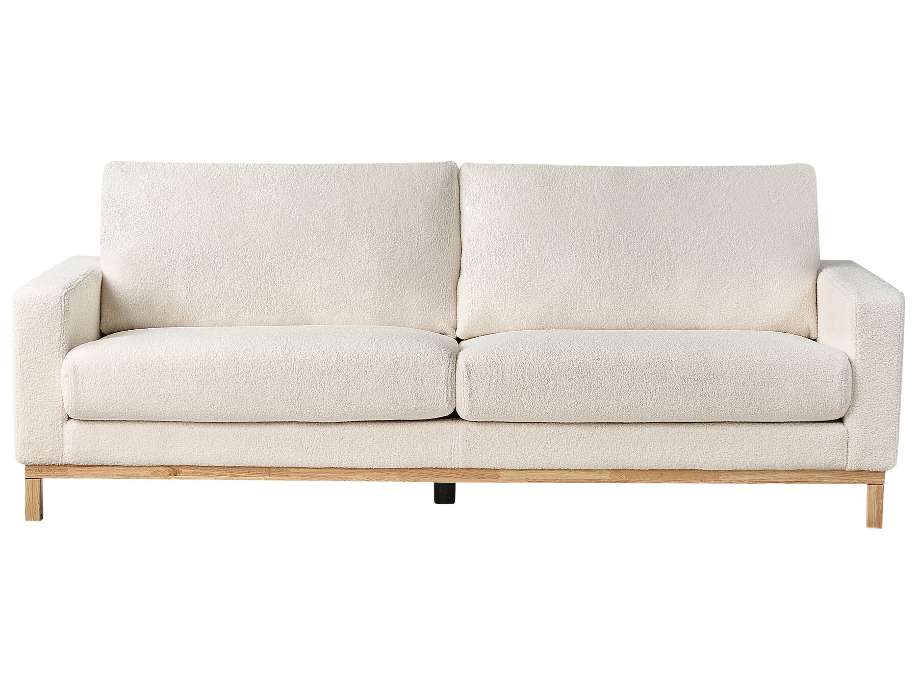 3 Seater Sofa White Boucle SIGGARD