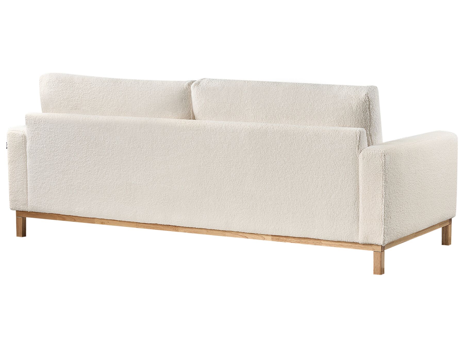 3 Seater Sofa White Boucle SIGGARD