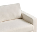 3 Seater Sofa White Boucle SIGGARD