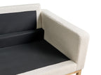 3 Seater Sofa White Boucle SIGGARD