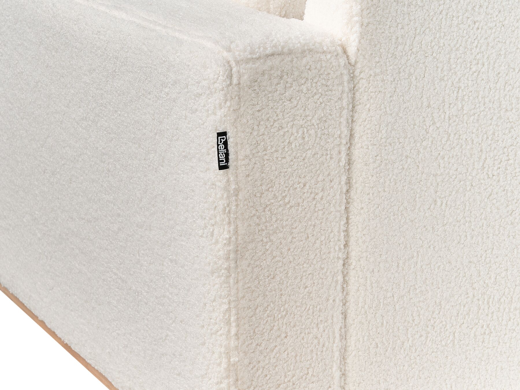 3 Seater Sofa White Boucle SIGGARD
