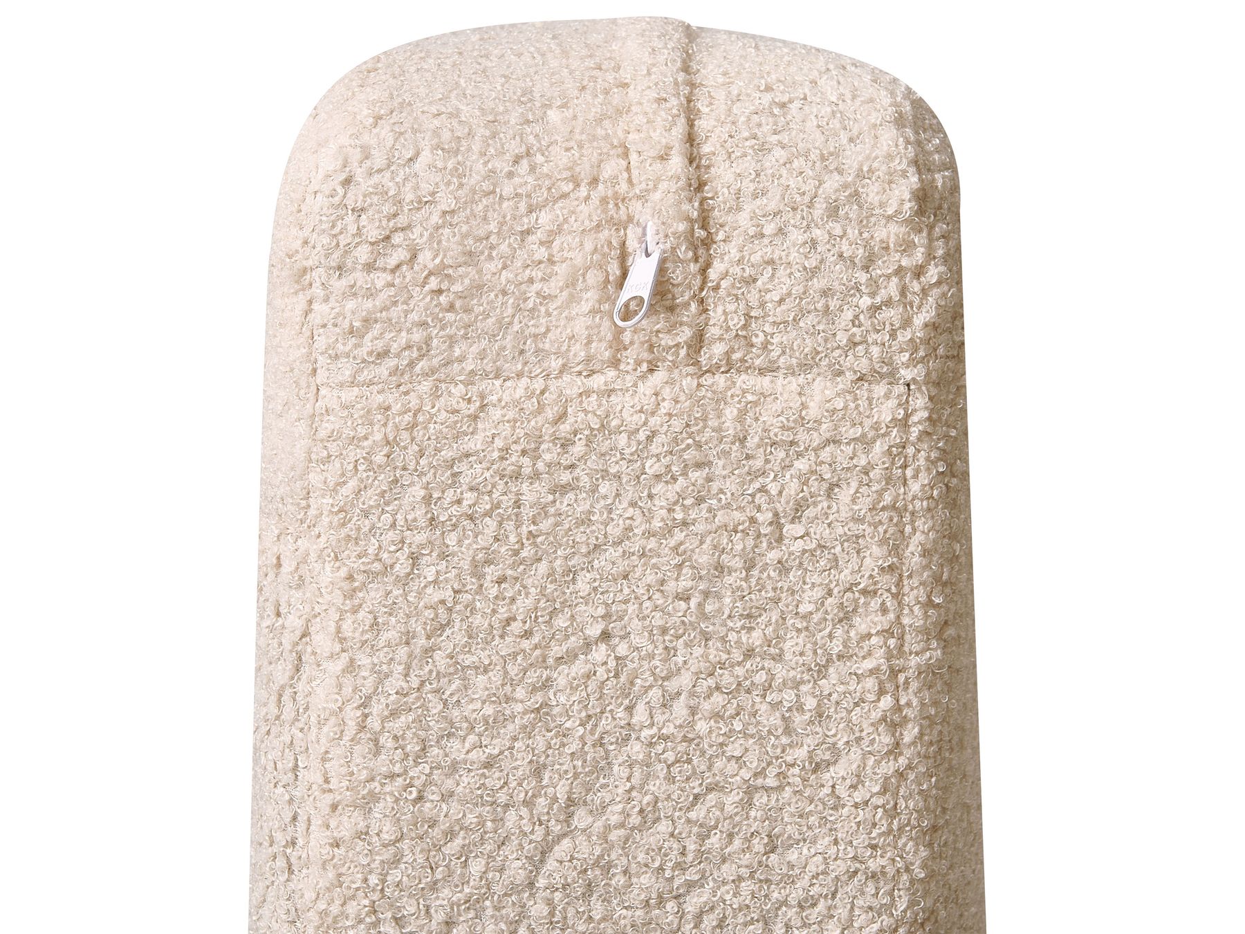 2 Seater Boucle Sofa with Table Beige SALO