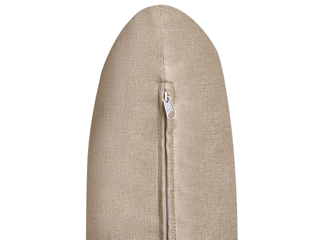 2 Seater Fabric Sofa with Table Beige SALO