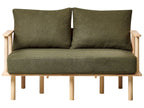 Boucle Living Room Set Dark Green ASKER