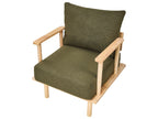 Boucle Living Room Set Dark Green ASKER