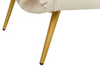 Sofa Bed SAARELA Fabric Beige 2 Seater