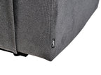 2 Seater Fabric Manual Recliner Sofa Grey BERGEN II
