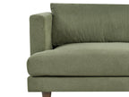 3 Seater Fabric Sofa Green JARPEN
