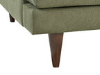 3 Seater Fabric Sofa Green JARPEN