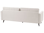 3 Seater Fabric Sofa Light Beige MALA