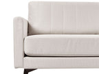 3 Seater Fabric Sofa Light Beige MALA