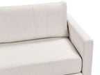 3 Seater Fabric Sofa Light Beige MALA