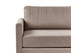 3 Seater Fabric Sofa Light Brown MALA