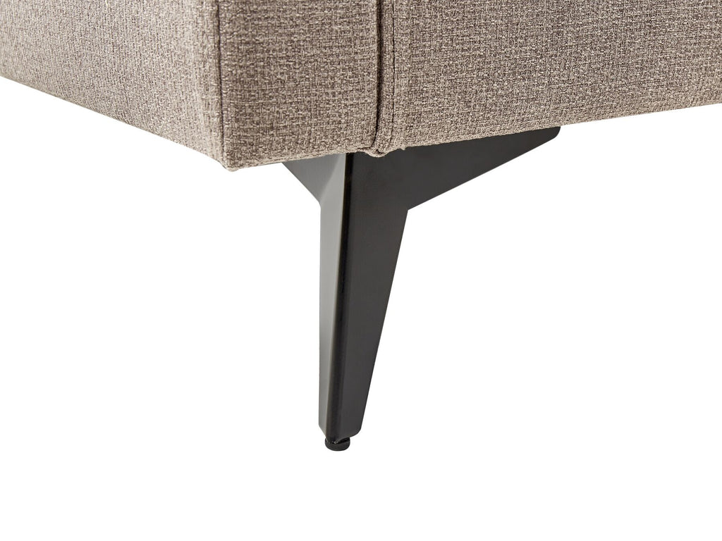 3 Seater Fabric Sofa Light Brown MALA