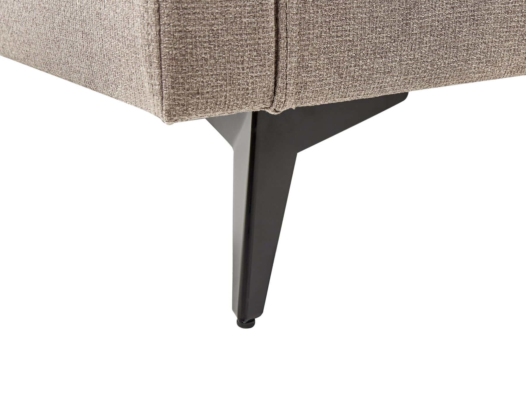3 Seater Fabric Sofa Light Brown MALA